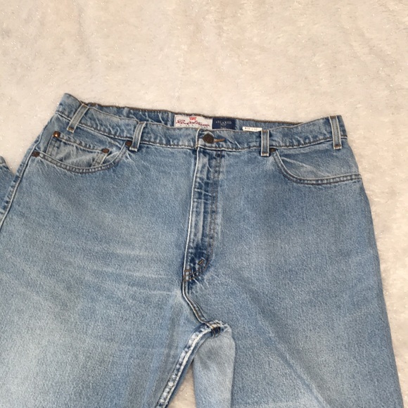 Vintage Levi’s 540 relaxed fit BROWN TAB 38 30 - Picture 4 of 8